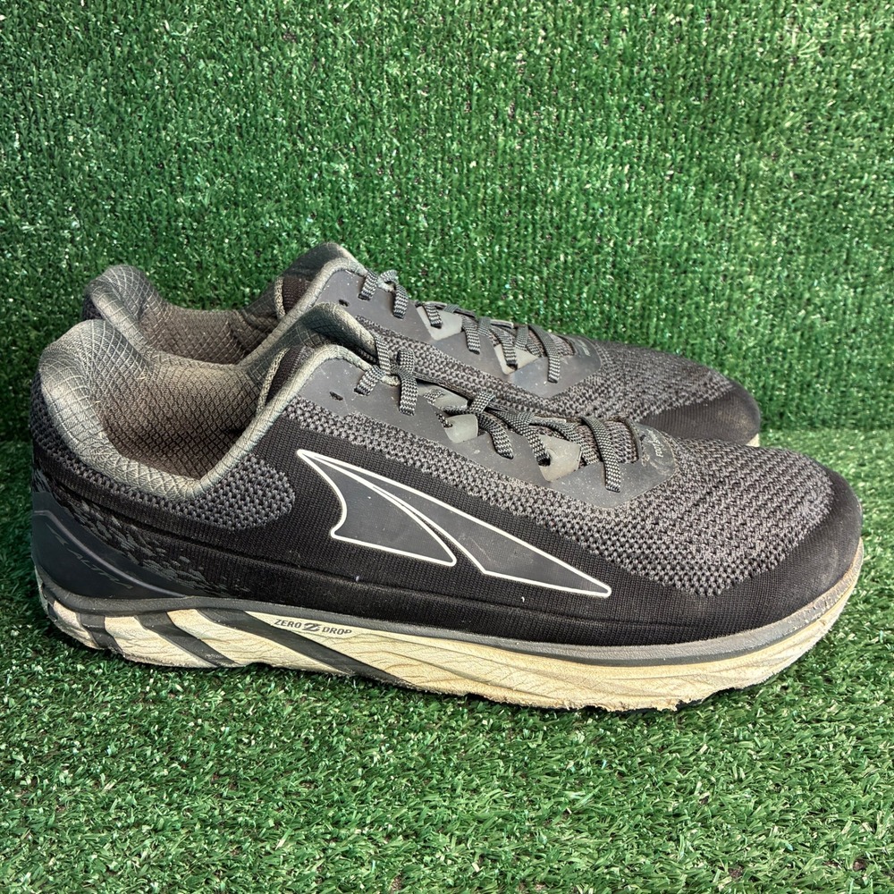 Altra Torin 4 Plush Zero Drop Quantic Road Running Shoes Black Grey Mens Size 16